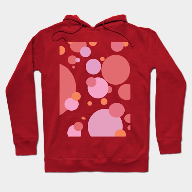 Abstract Speckles Hoodie by Haleys Hand